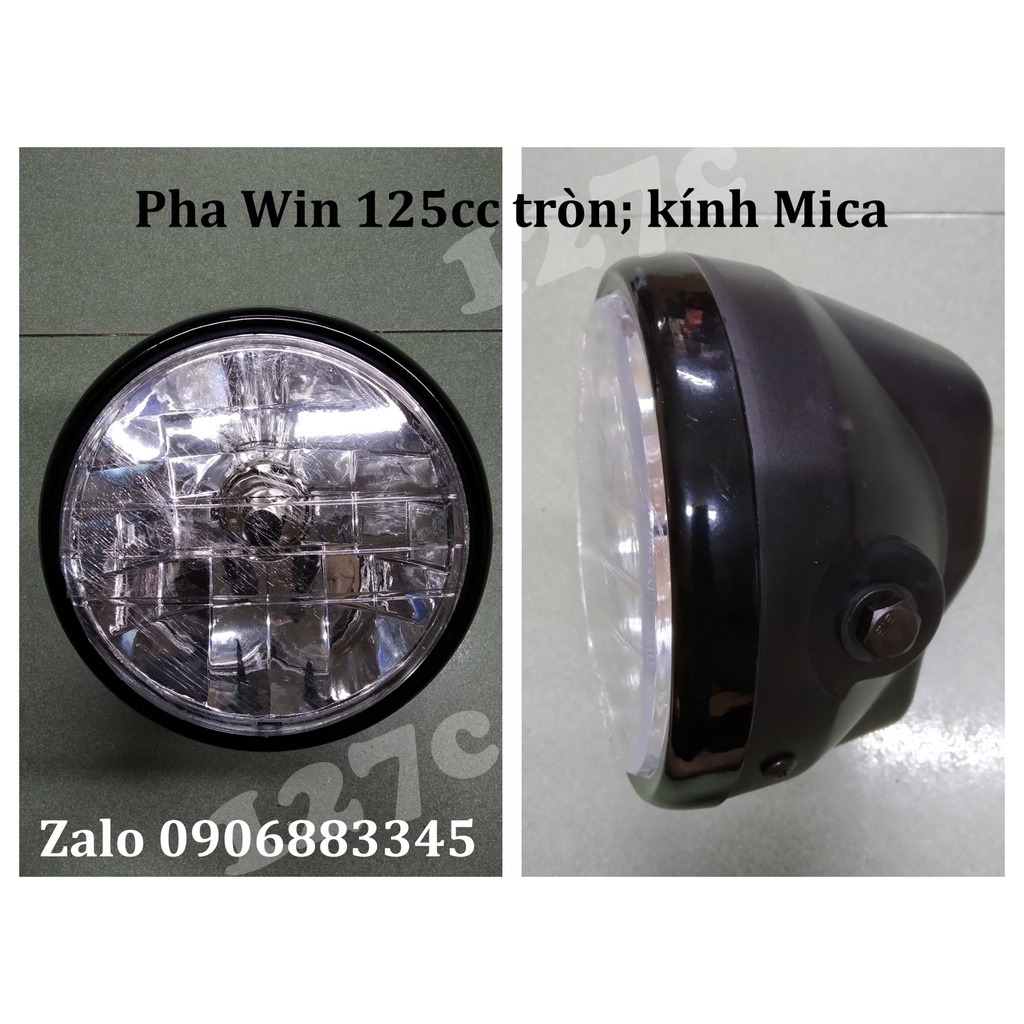 Pha đèn tròn Win 125cc