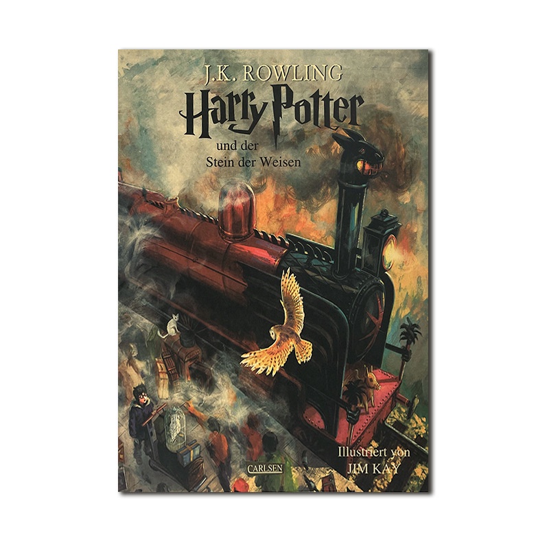 Poster hình tàu hỏa trong Harry Potter dành cho trang trí quán cà phê
