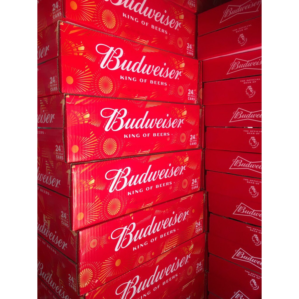 BIA BUDWEISER GIÁ TỐT THÁNG 4.2021