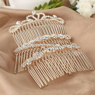 Lược cài tóc đính đá