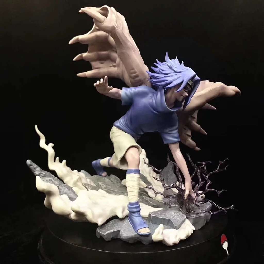 Mô hình Figure Naruto Datebayo Susanoo Uchiha Sasuke Chidori Sharingan Nguyền Ấn chú Dạng 2 Cỡ lớn  - Kunder