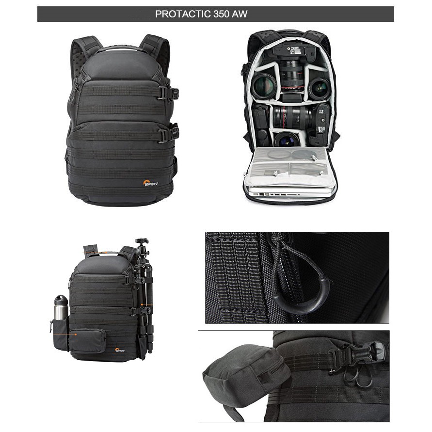 Balo máy ảnh Lowepro Protactic 350 AW