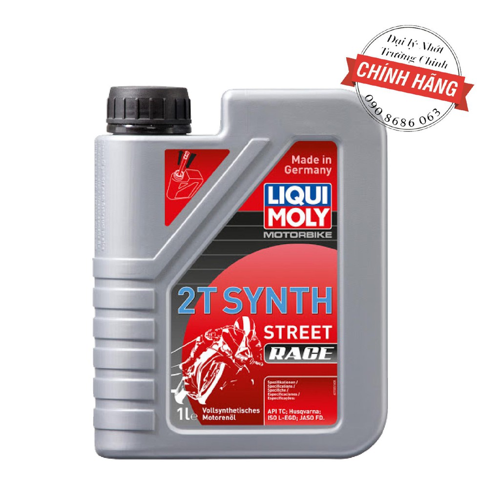 NHỚT LIQUI 2T SYNTH STREET RACE 1L DÀNH CHO XE 2 THÌ