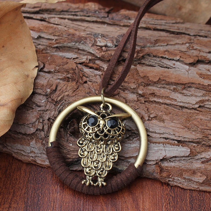 [NHIỀU MẪU] Vòng cổ vintage dây da cá tính