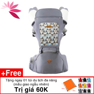 Địu ngồi 4 tư thế cho bé, hàng Bồ Đào Nha cao cấp từ 0 - 36 tháng