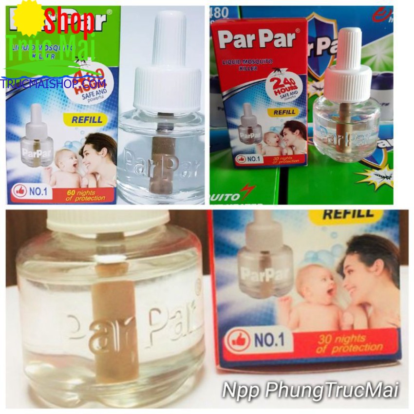 Tinh dầu đuổi muỗi par par chính hãng