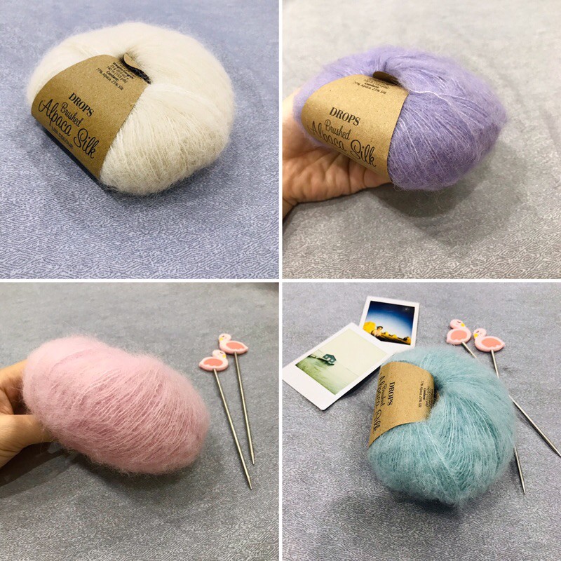 Len Drops Brushed silk