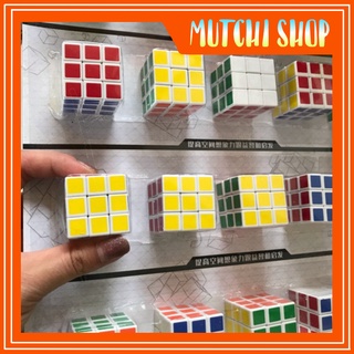 Vỉ Rubik Mini 3x3x3 Rubic 3 Tầng Khối Lập Phương Ma Thuật Siêu Trơn Xoay Mượt , Lõi Cứng Cáp, Bền