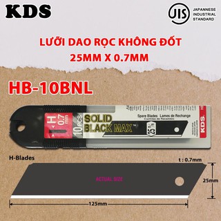 Lưỡi dao không đốt Nhật Bản 25mm KDS HB-10BNL