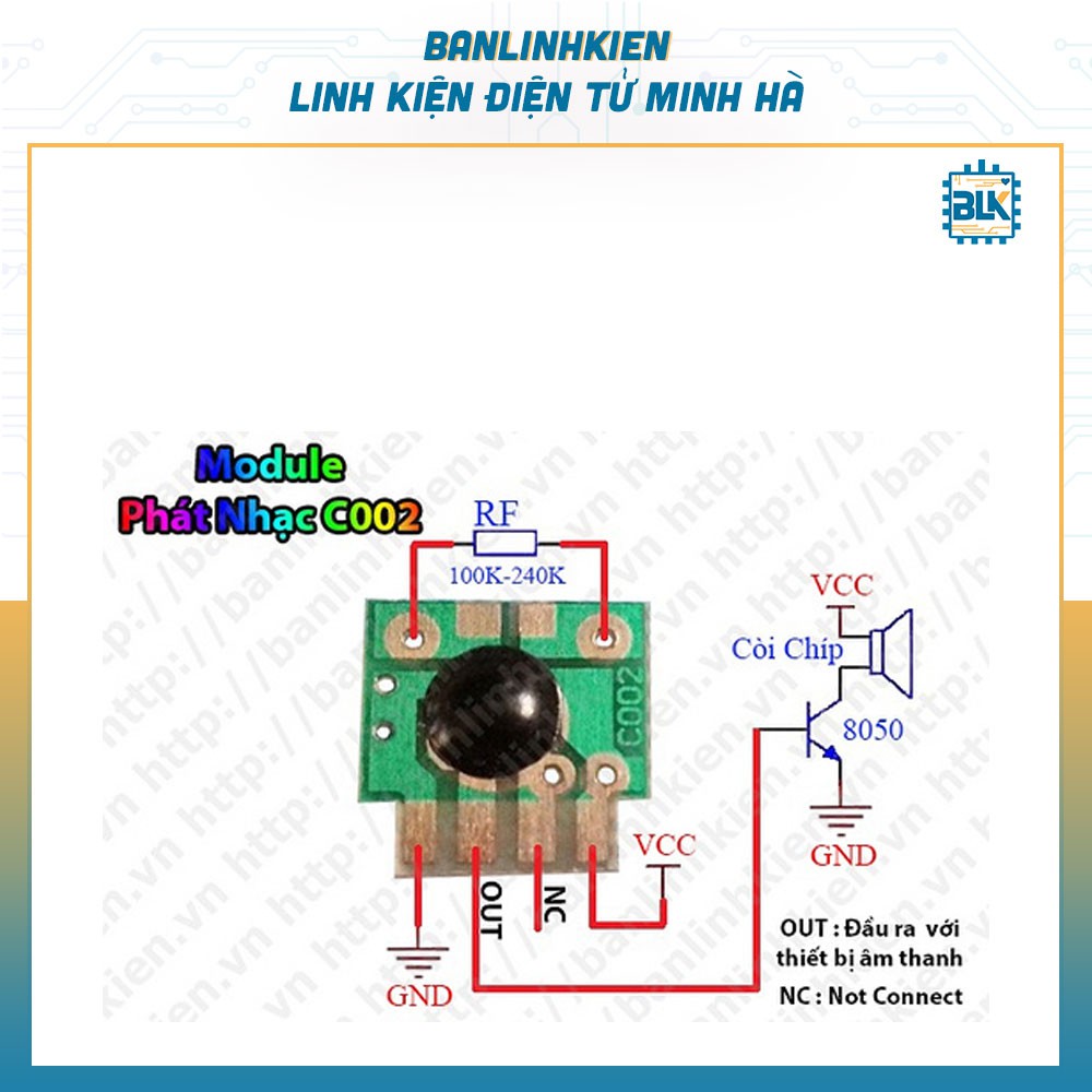 [Mô đun] Module Phát Nhạc C002