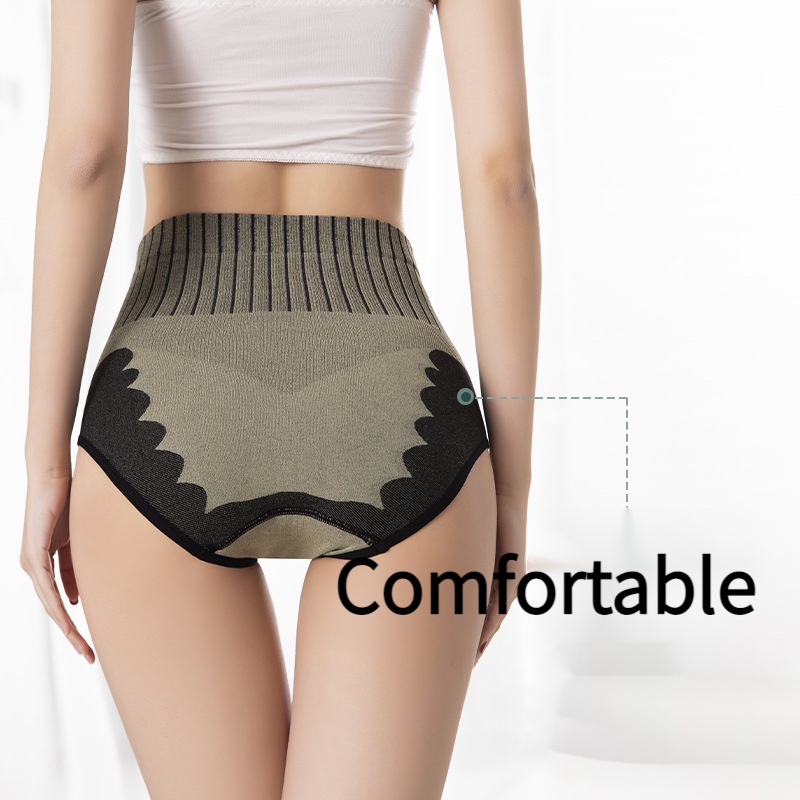Quần Lót Không Đường May Lưng Cao Có Size Lớn 45Kg-70KG Dành Cho Nữ