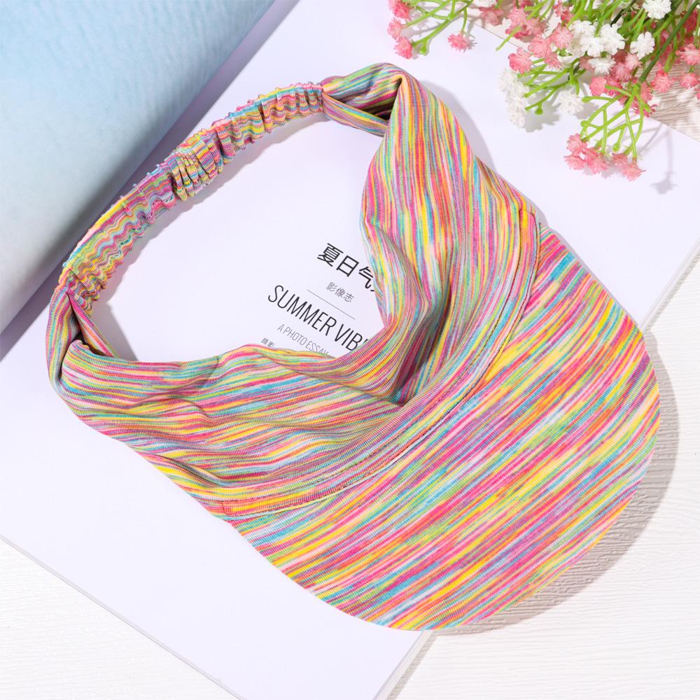 ORIENTLII Mũ Lưỡi Trai Che Nắng Siêu Nhẹ Màu Nhuộm Thời Trang Đi Biển Mùa Hè Cho