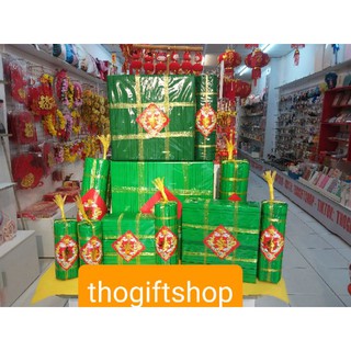 Cặp Bánh Chưng Bánh Tét trang trí tết 20cm, 33cm, 50cm