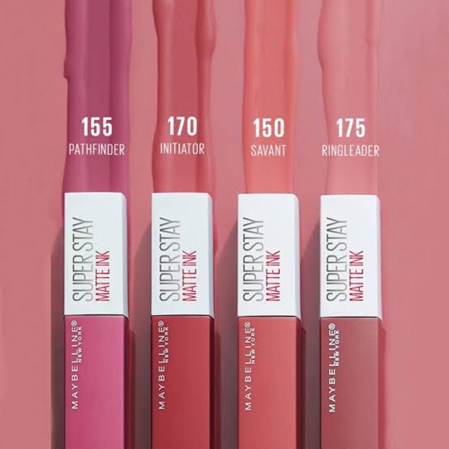 (hàng Mới Về) Son Kem Lì Maybelline Chống Thấm Nước