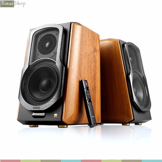 Edifier s1000mkii - loa bookself 2.0, kết nối optical/coaxial/ rca x 2 / bluetooth 5.0, công suất 120w, nghe nhạc hi-res