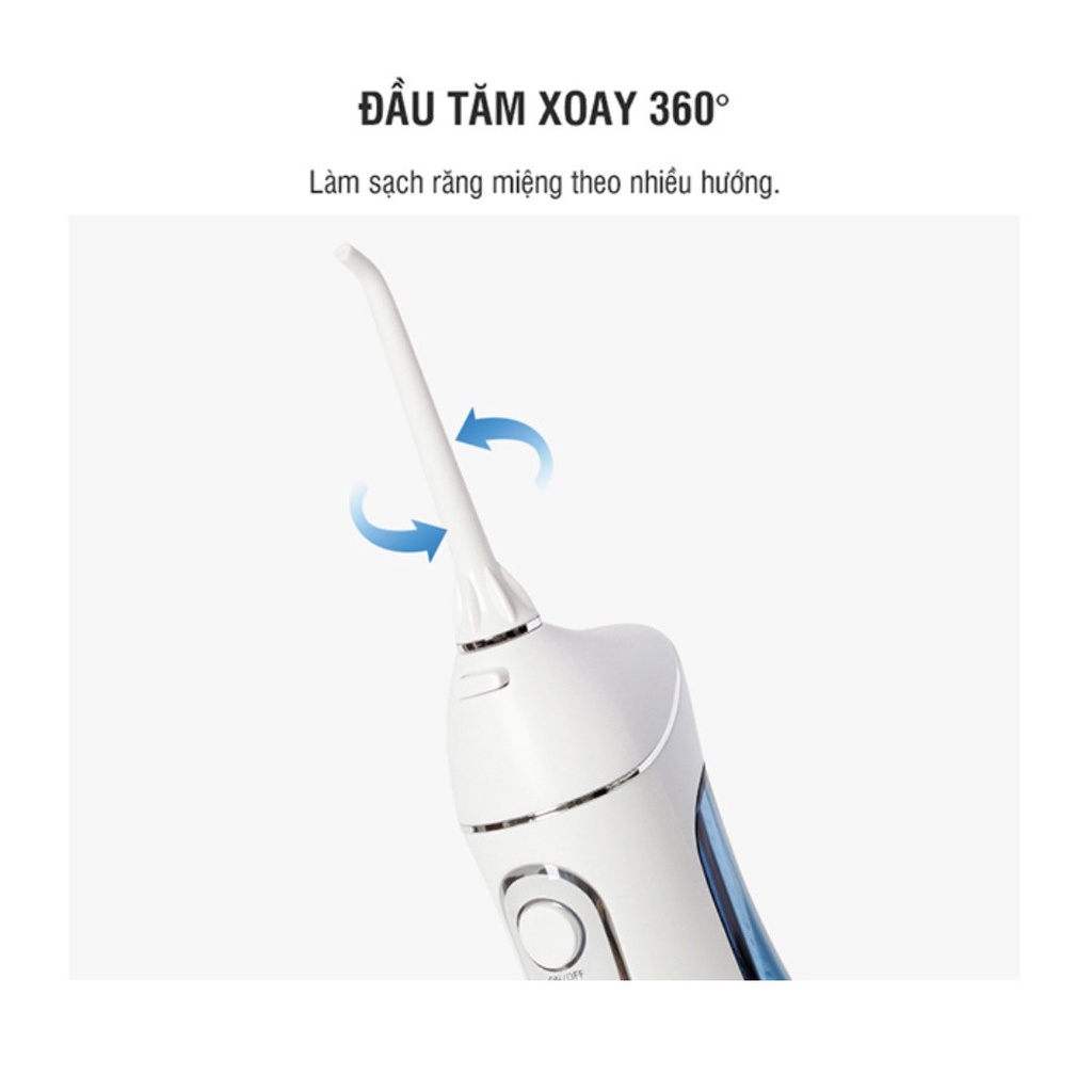 Máy tăm nước không dây Lock&Lock ENR156BLU ( 200ml ) Hàng chính hãng