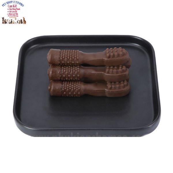 Xương gặm cho Chó Doog Hình bàn chải Gói 20g Bổ sung canxi, Giúp răng chắc khỏe, Thơm miệng, Tốt cho tiêu hóa