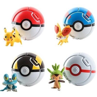 4 Quả Bóng Pokemon Đồ Chơi
