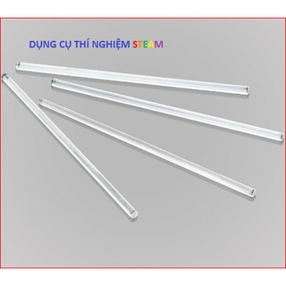 ĐŨA THỦY TINH/ đũa khuấy thủy tinh RẤT DÀY DÀI 20cm, 30cm, 40cm CHỊU NHIỆT, KHÁNG HÓA CHẤT, CHỊU NHIỆT CAO (PHI 7)