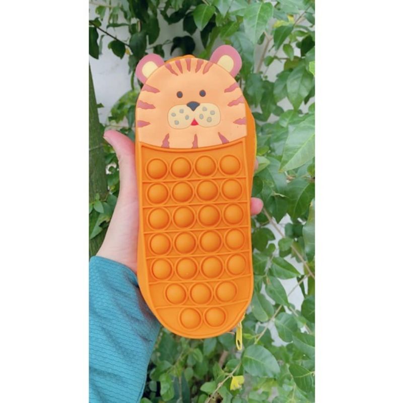 VÍ CẦM TAY MINI, TÚI ĐỰNG BÚT POP IT SIÊU HOT CHO BÉ