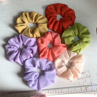 Cột tóc scrunchies vải voan