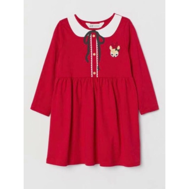 Váy Noel H&M cho bé hàng xuất