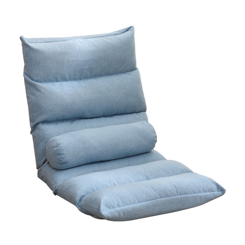 Ghế bệt tựa lưng gấp gọn cao cấp - Sofa lười tatami 6 cấp độ ngả lưng, đệm bông dày dặn bọc vải nhung êm ái