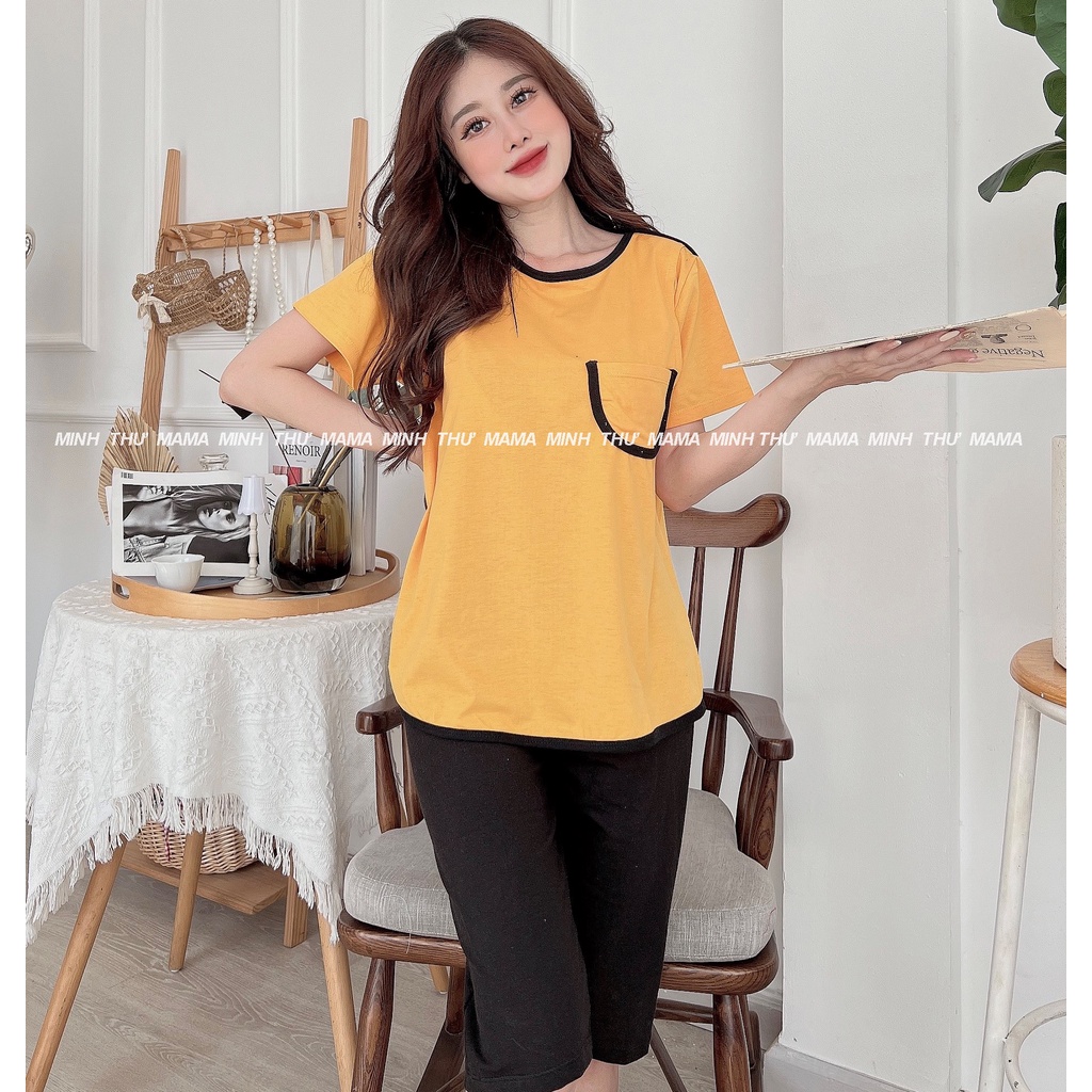 Bộ bầu - bộ sau sinh - chất liệu cotton - kiểu mới thời trang