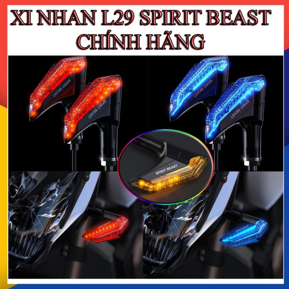 ✅ Xi Nhan Spirit Beast Chính Hãng L29 Mẫu Lưỡi Hái Lắp Nhiều Dòng Xe ✅