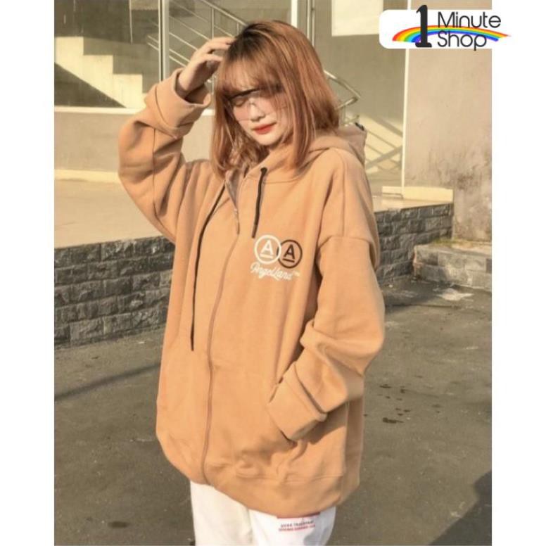 Áo Hoodie Không Xù lông Dành Cho Nam Cho Nữ Có Mũ Chất Nỉ Form rộng in hình Angel Land Đôi Unisex