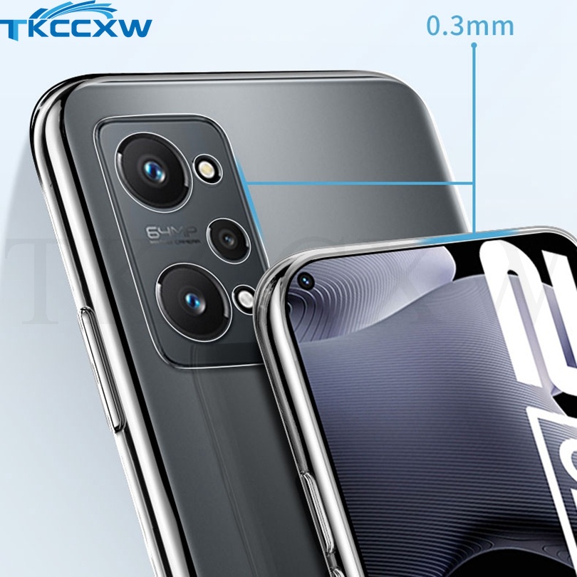 Ốp Điện Thoại TPU Mềm Trong Suốt Siêu Mỏng Cho Realme C55 9i GT2 Pro Neo 2 2T Q3s Q3t V15 C25Y C21Y Narzo 30 50A 50i