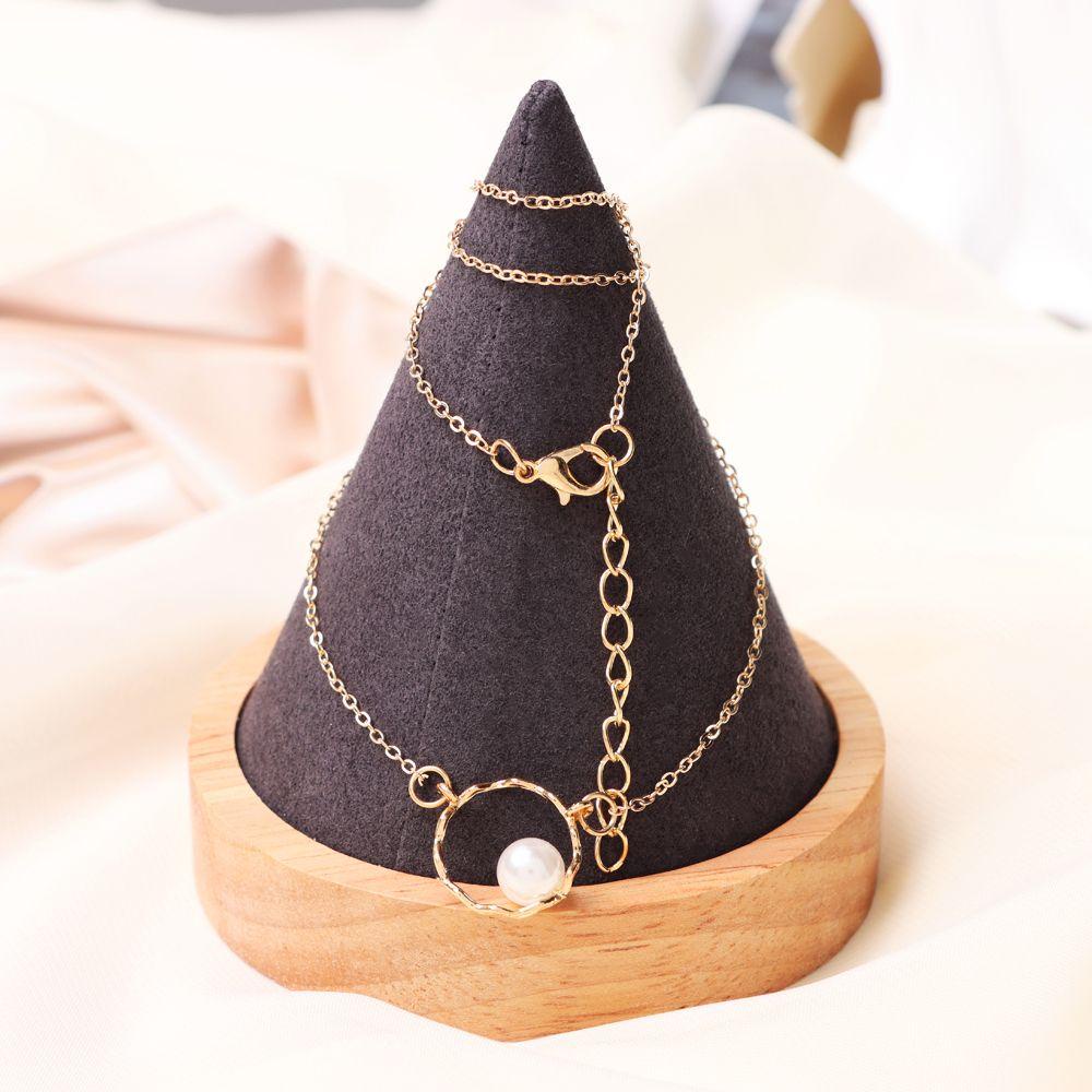 Vòng cổ Mặt Tròn Phong Cách Mới