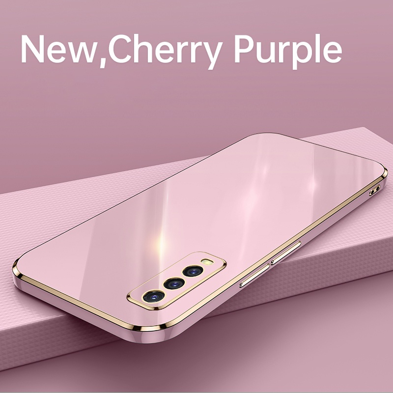 Ốp Điện Thoại Silicon Dẻo Mạ Vàng Vivo Y21 Y21A Y21T Y21S Y33T Y33S Y20 Y20S Y20i Y12S Y15A Y15S Y01 Y75 T1 5G Y12 Y17 Y15 Y31 Y51 Y51A Y19