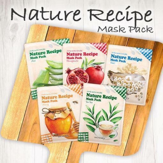 Mặt Nạ Dưỡng Da Secret Key Nature Recipe Mask Pack