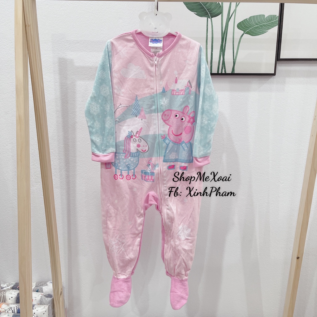 [Size 3/4y] [Chọn mẫu] Body Sleep Nỉ/ Body ngủ nỉ bé xuất dư xịn size 3/4y