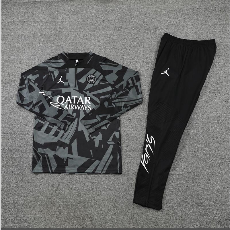 Áo Khoác Tay Dài Có Khóa Kéo In Hình Michael Jordan 2022 / 23 PSG Chất Lượng Cao