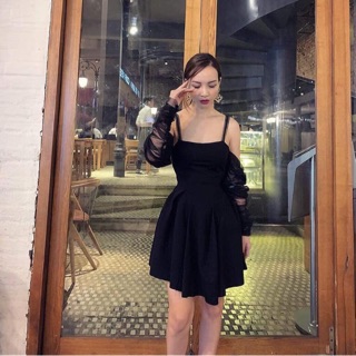 Váy thiết kế nhung