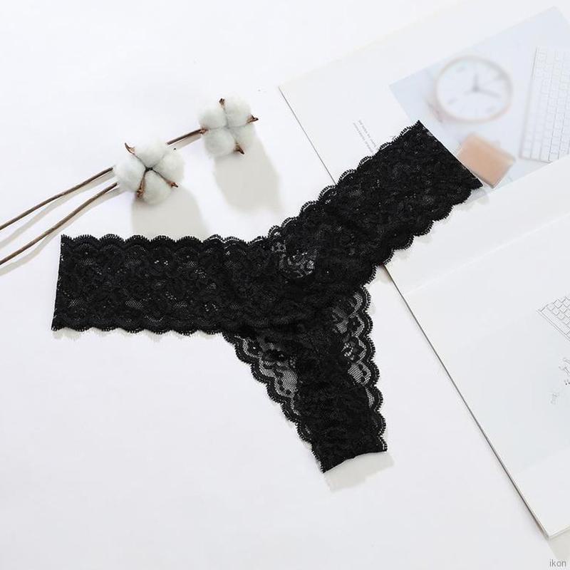 Quần lót cotton liền mạch phối ren lưng thấp thời trang dành cho nữ có cỡ lớn