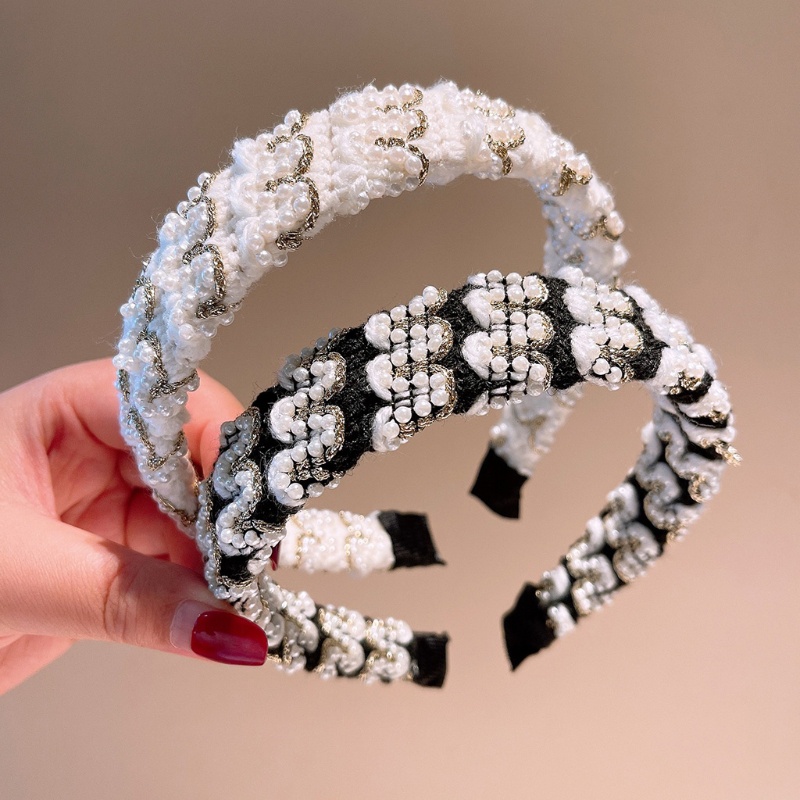 Flgo Băng Đô Cài Tóc Đính Ngọc Trai Thanh Lịch Dành Cho Cô Dâu