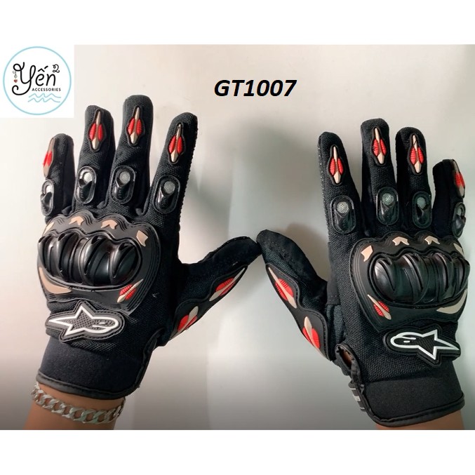 Găng tay phượt full ngón Alpinestars - Hàng chính hãng