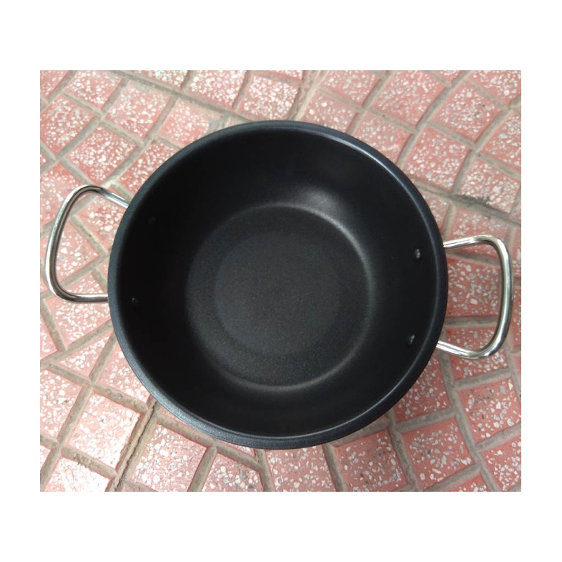 Nồi inox kho cá thịt chống dính bếp từ Fivestar  nắp kính , 3 đáy , inox 430