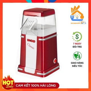 Máy nổ bỏng ngô/máy làm bỏng ngô Unold 48525 - Hàng nhập Đức chính hãng làm nhanh, dễ sử dụng