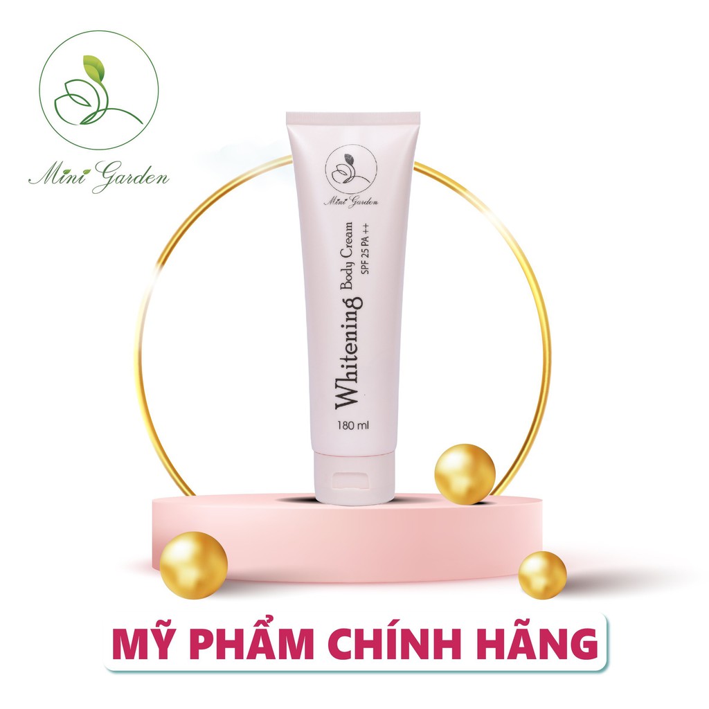 Kem Whitening Body Men Bia Cream SPF 25 PA ++🎊FREESHIP🎊 Dưỡng Làn Da Sáng Hồng Bật Tone