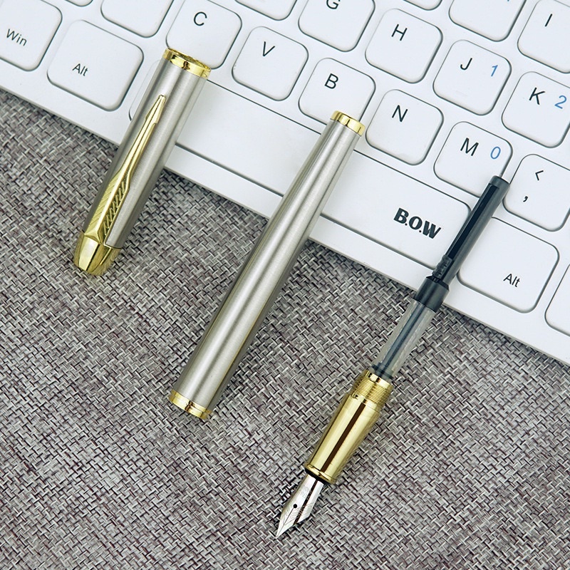 Bút Máy Thư Pháp Thunlit vỏ Kim Loại Sáng Tạo 0.5Mm, Món Quà Tốt Nhất Cho Học Sinh Và Doanh Nhân Cán Bộ