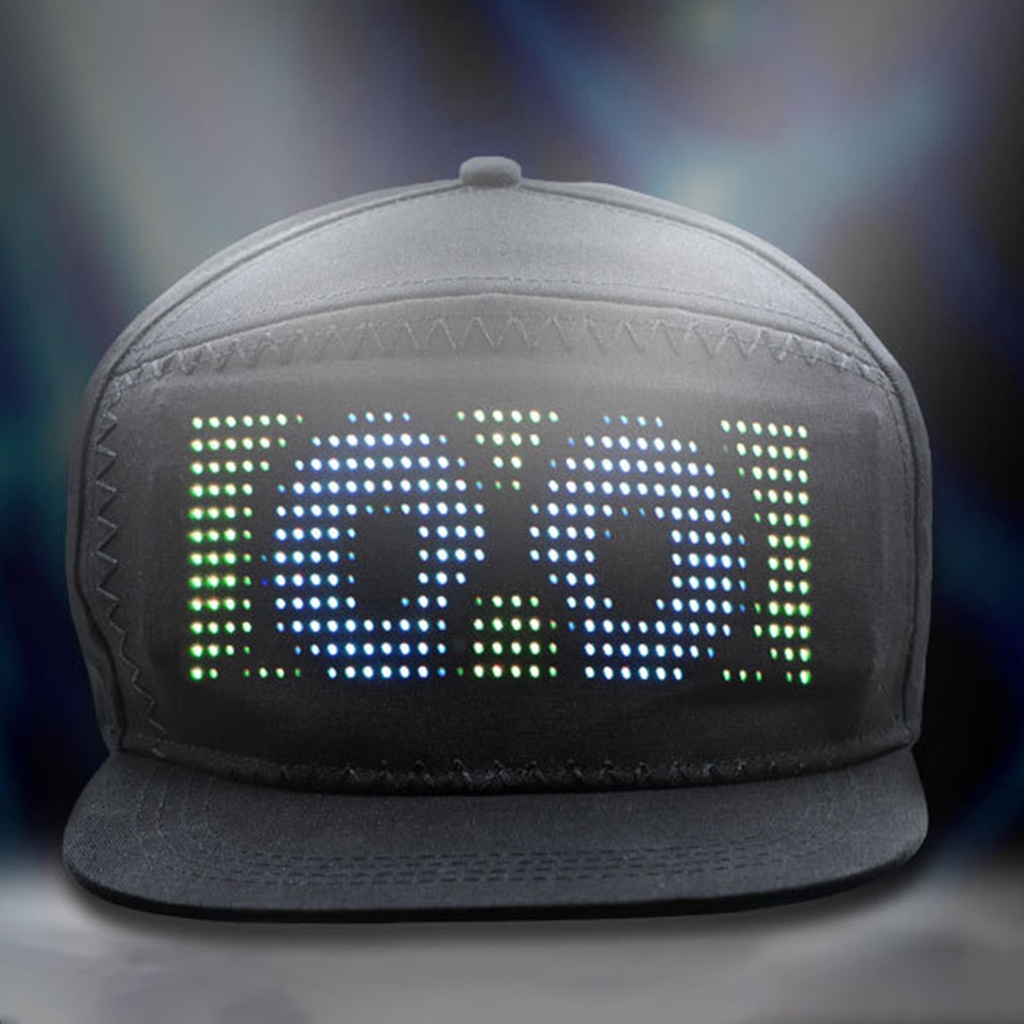 Nón Trang Trí Tiệc Halloween Kết Nối Bluetooth Có Đèn LED Sáng Tạo