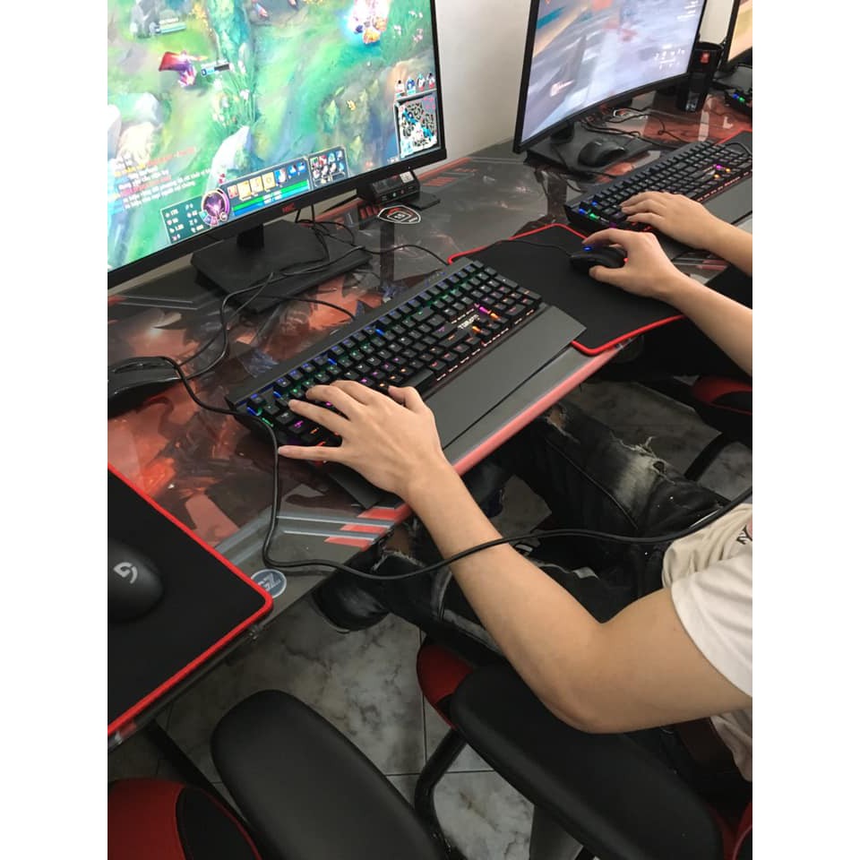 Bàn phím cơ Chính Hãng Tomato S250 blue switch