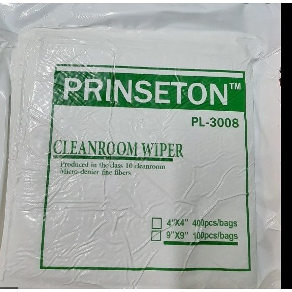 Khăn lau phòng sạch PL-3008 PRINSETON sử dụng rộng rãi trong phòng sạch để vệ sinh, lau chùi,