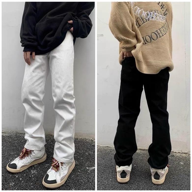 Quần Kaki ống rộng trơn shop tự may LB