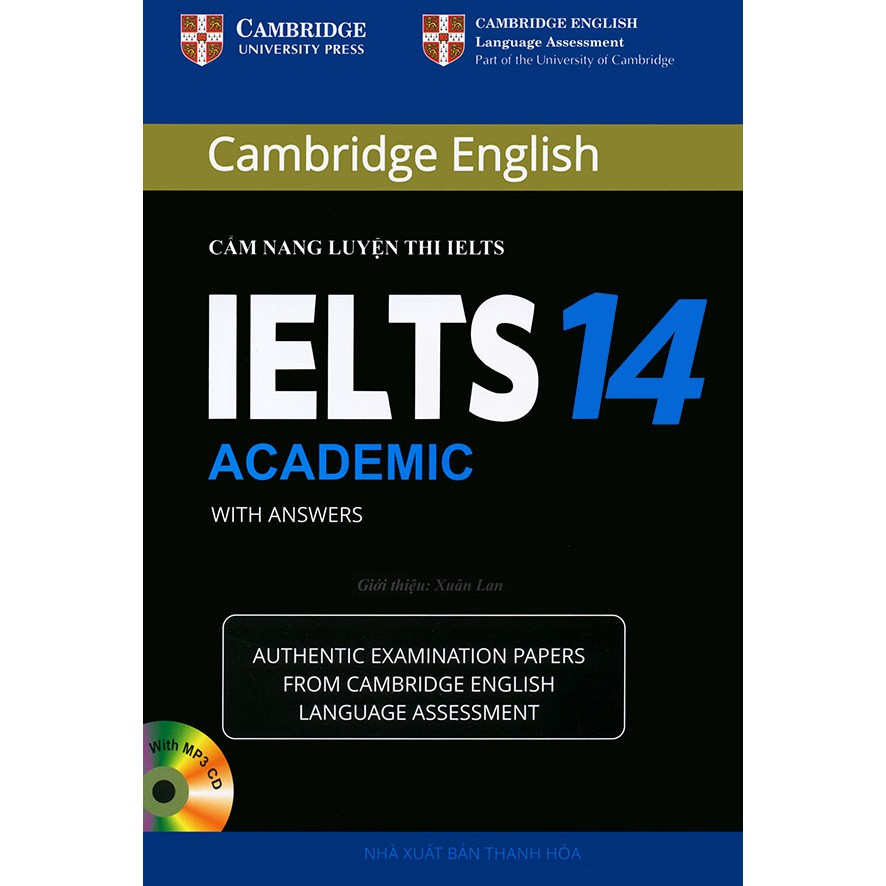 Sách - Cambridge IELTS Practice Tests 14 - Academic song ngữ thumbnail