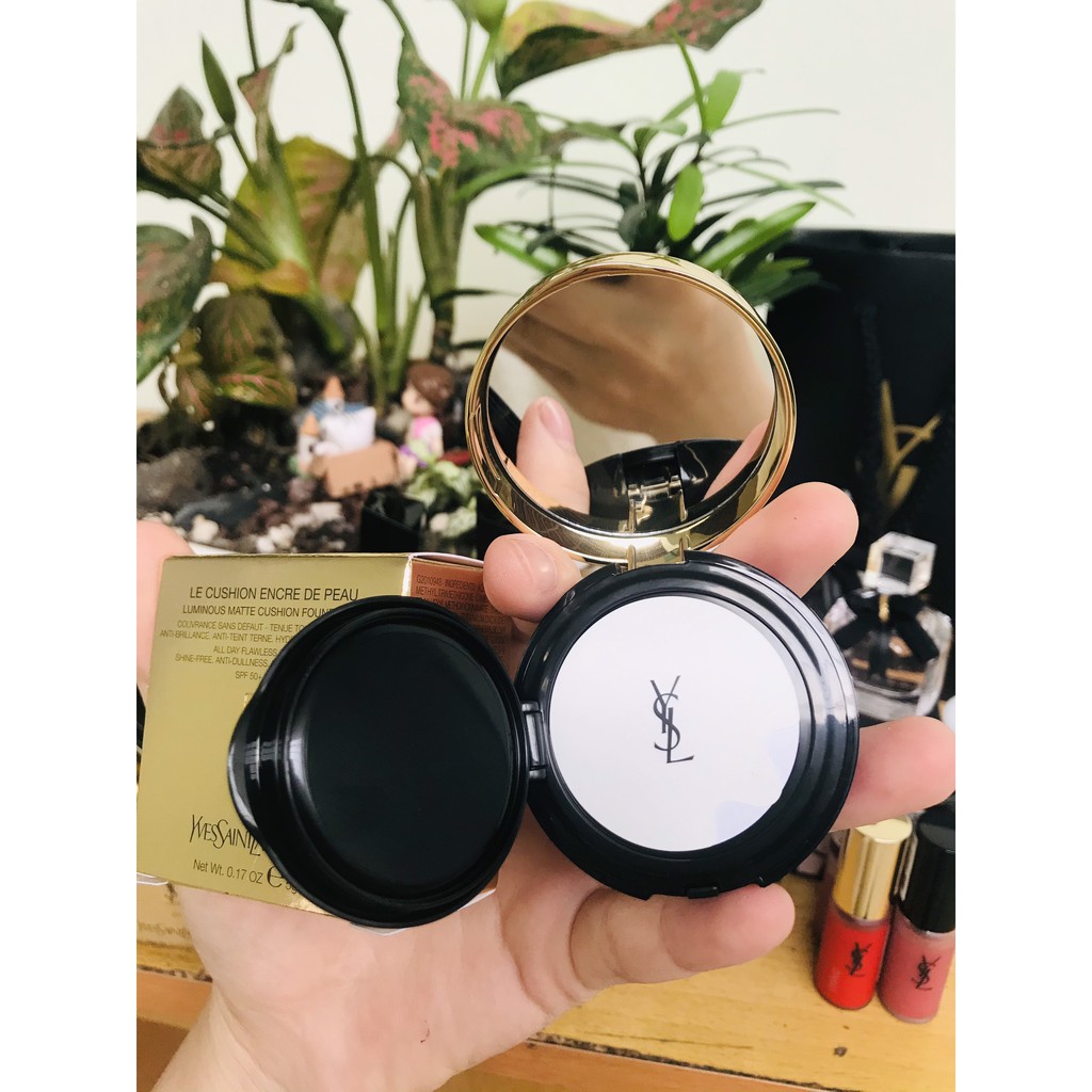 Phấn Nước YSL Le Cushion Encre De Peau Luminous Matte Cushion Foundation Spf 50 - Tone 20 mini 5g | BigBuy360 - bigbuy360.vn